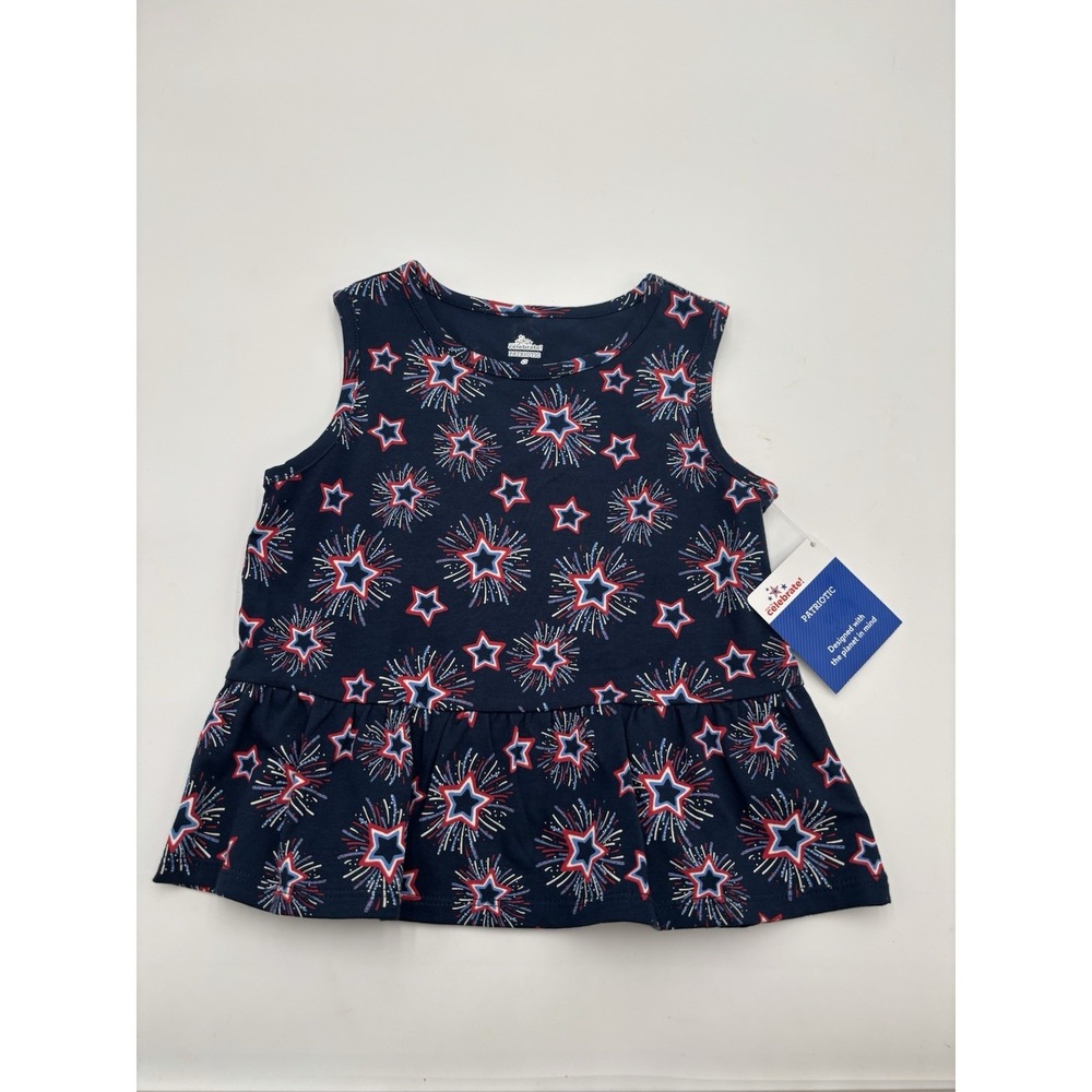 Independence Day Peplum Size 4T